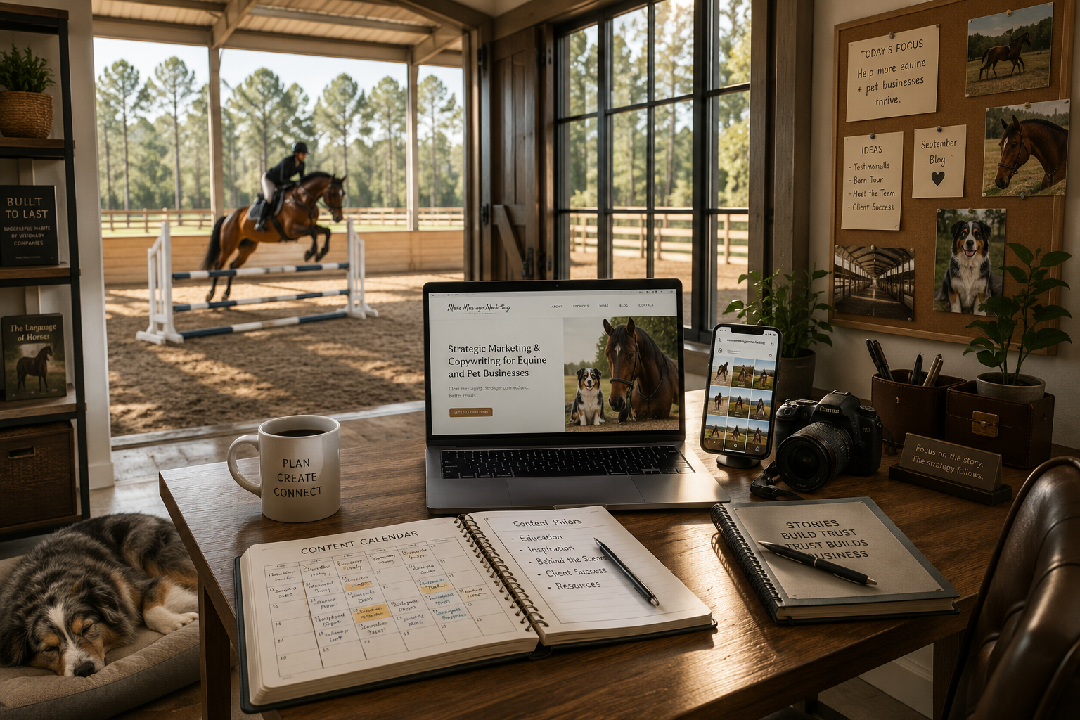 How Equine and Pet Businesses Can Build a Content Strategy That Actually Converts